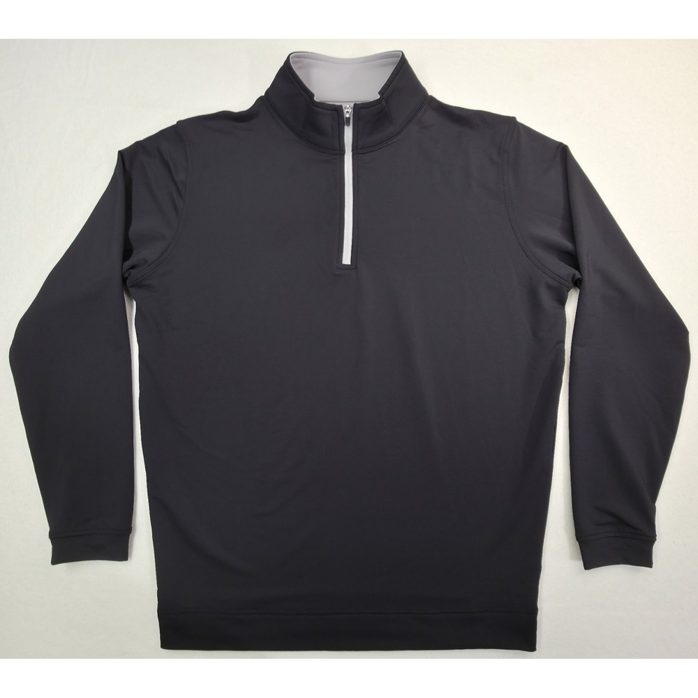 Men's Black Lightweight Quarter-Zip Jacket